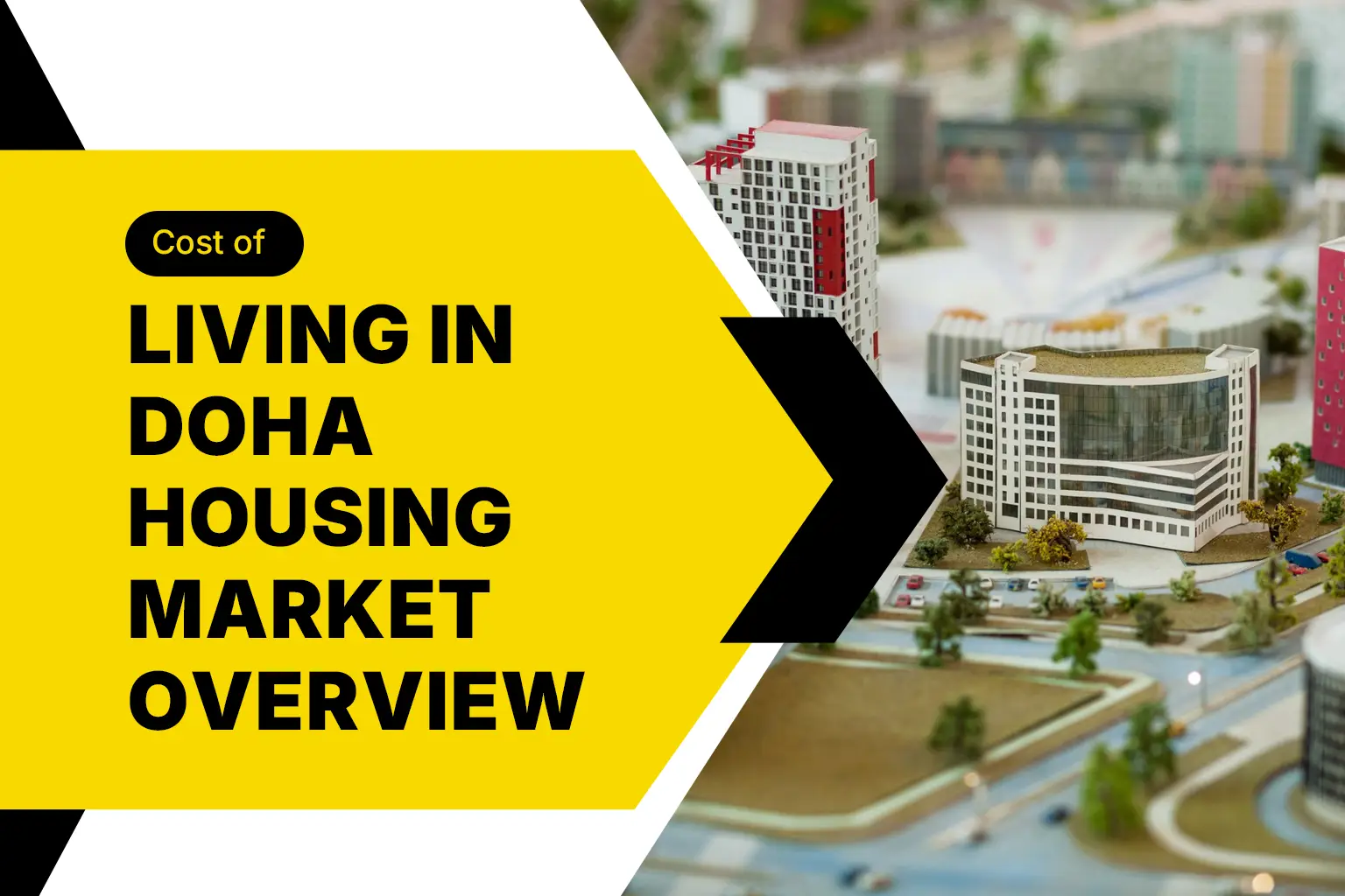 Cost of living in Doha housing market overview with property trends rent prices and city development