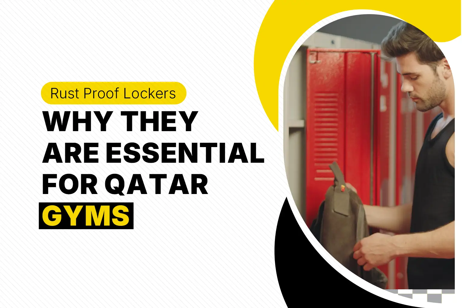 Rust proof lockers for Qatar gyms durable storage solution for fitness centers and locker rooms