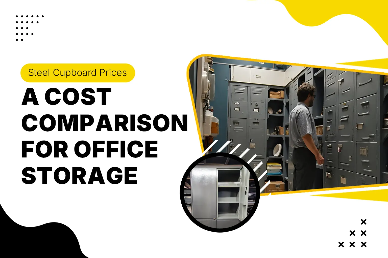 Steel cupboard prices cost comparison for office storage solutions with durable metal cabinets
