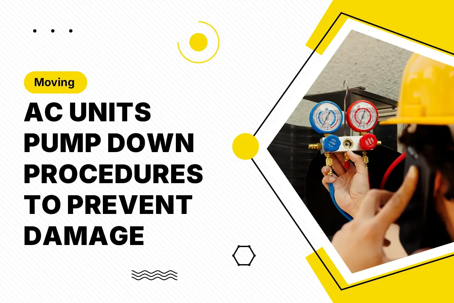 Moving AC Units Safely: Pump Down Procedure Guide