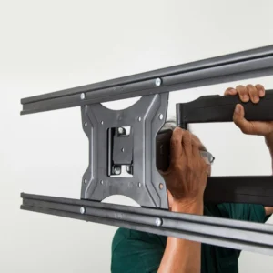 adjustable tv wall mounting bracket set