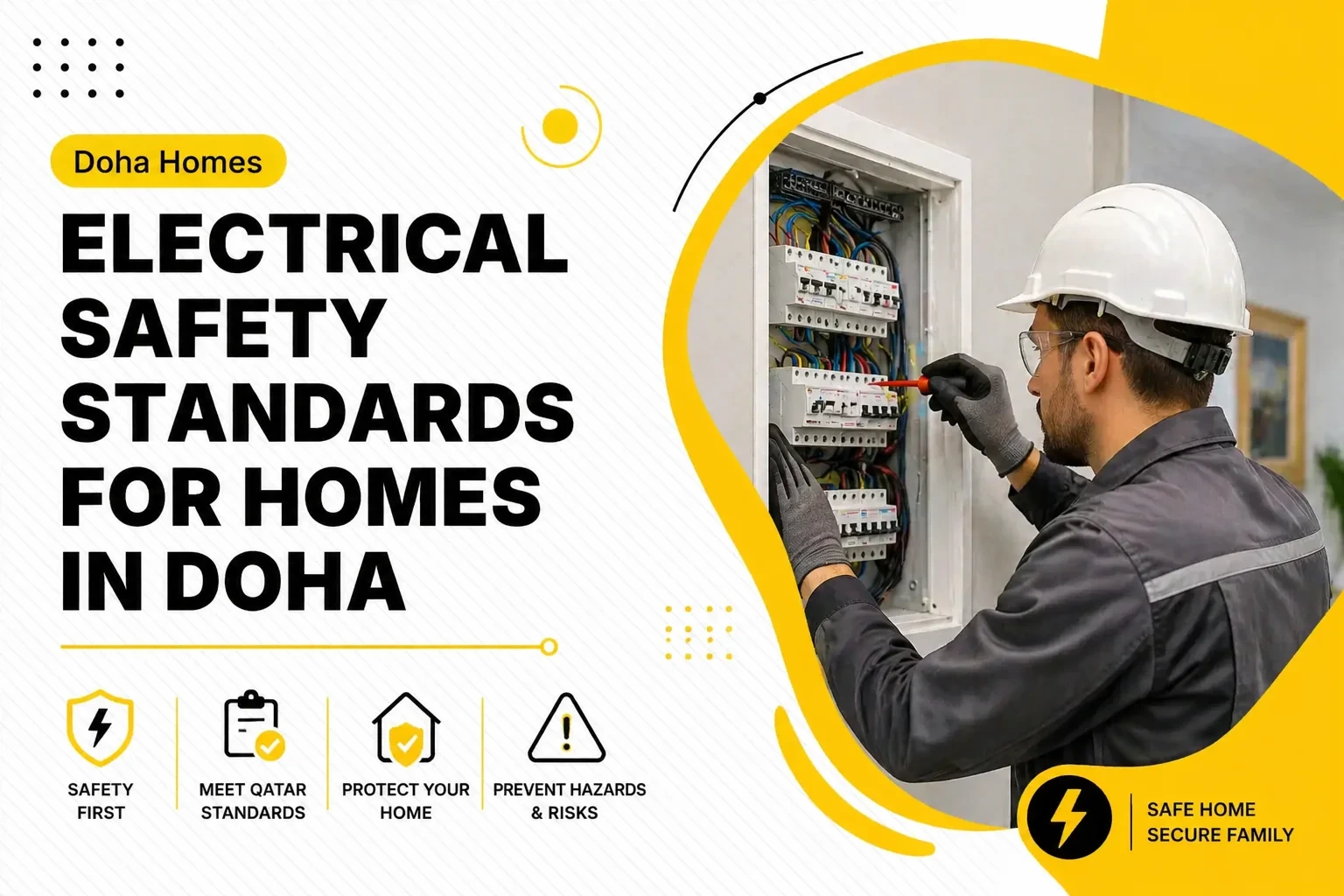 Electrical Safety Standards for Homes in Doha