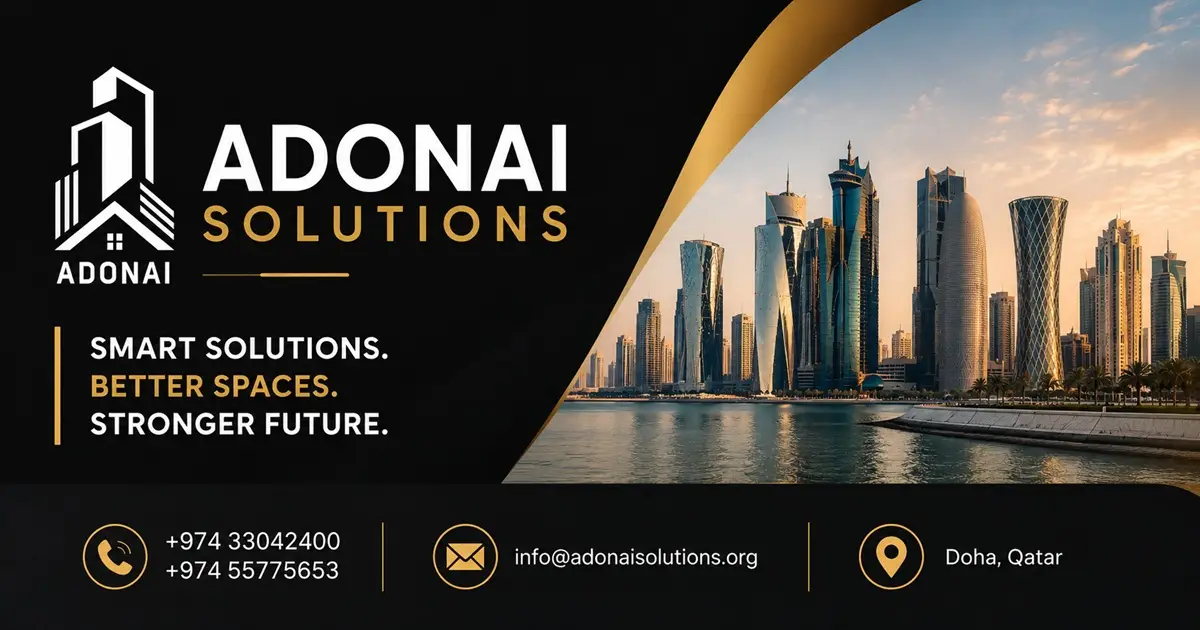 #1 Multi Service Company in Doha, Qatar | Adonai Solutions
