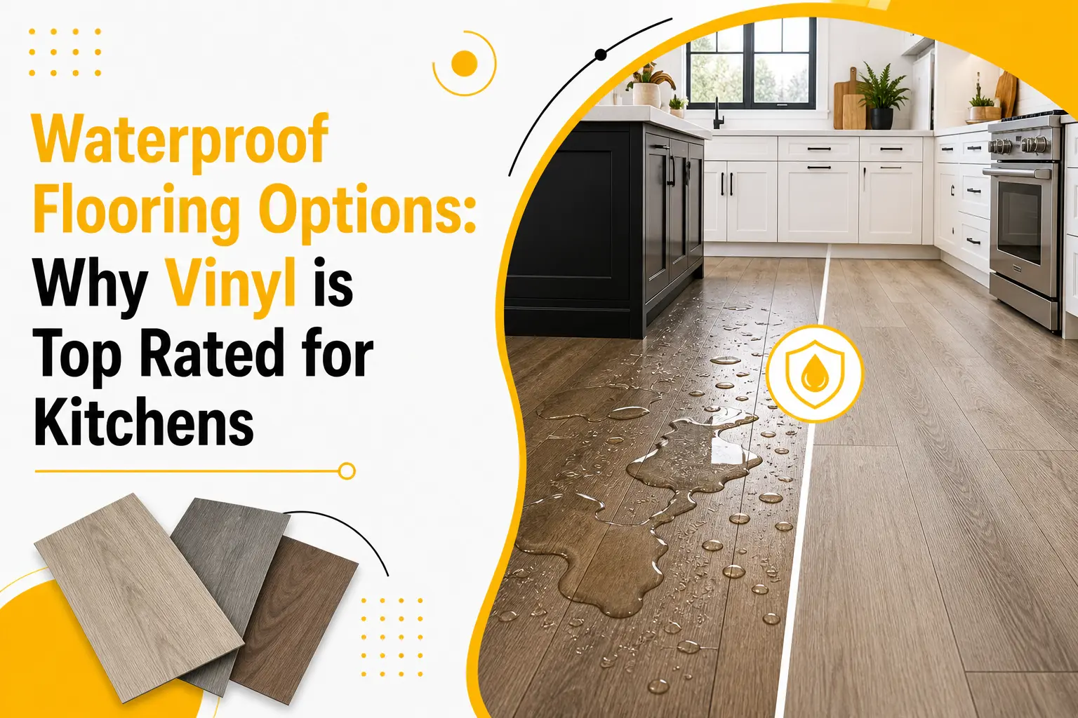 Waterproof Flooring Options: Why Vinyl is Top Rated for Kitchens