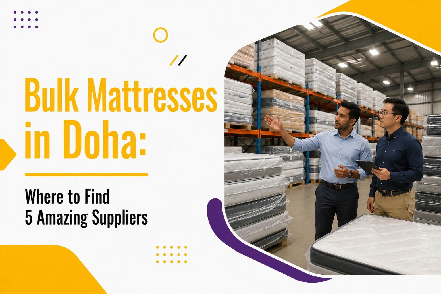 Bulk Mattresses in Doha: 5 Amazing Supplier Options