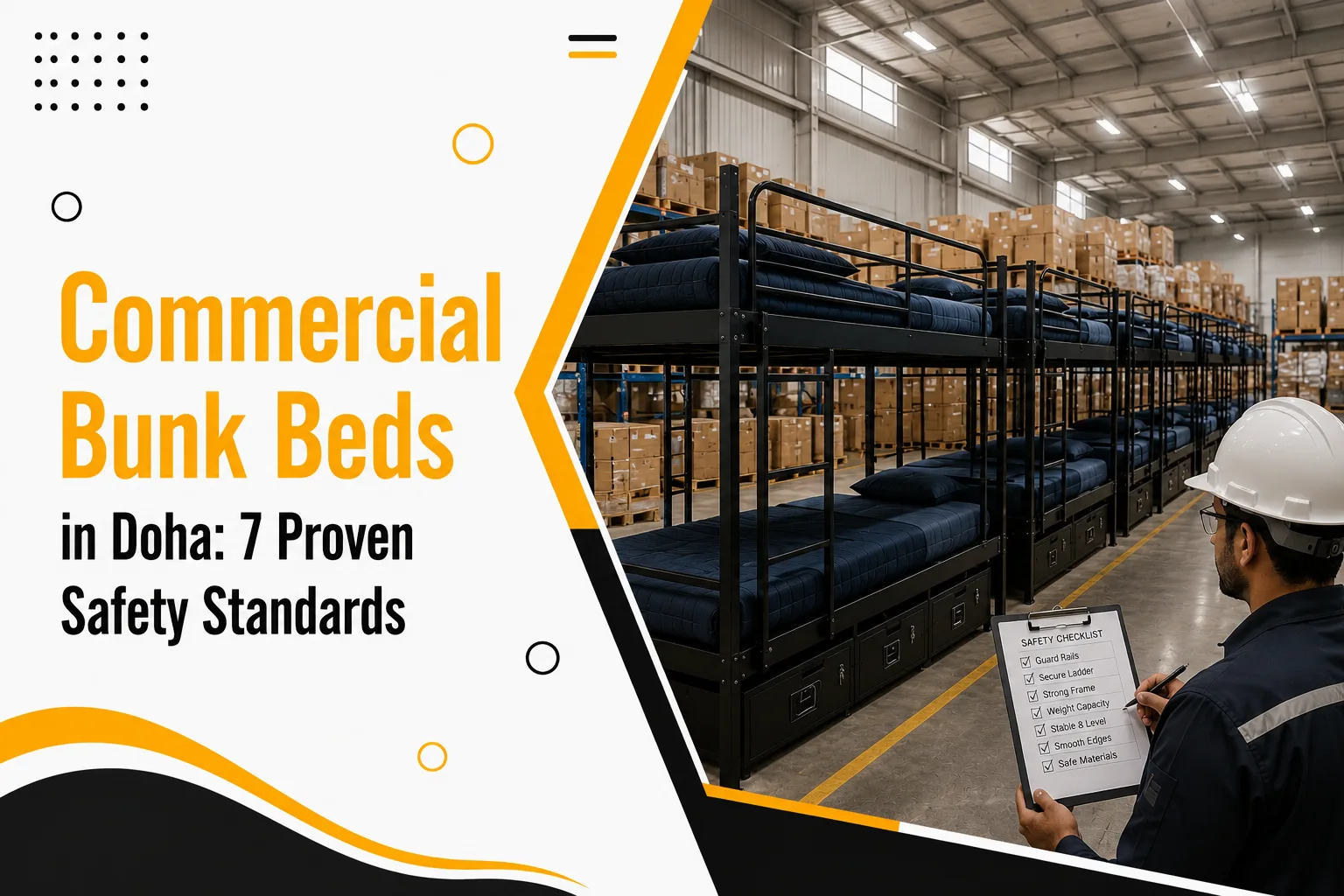 Commercial Bunk Beds in Doha: 7 Proven Safety Standards