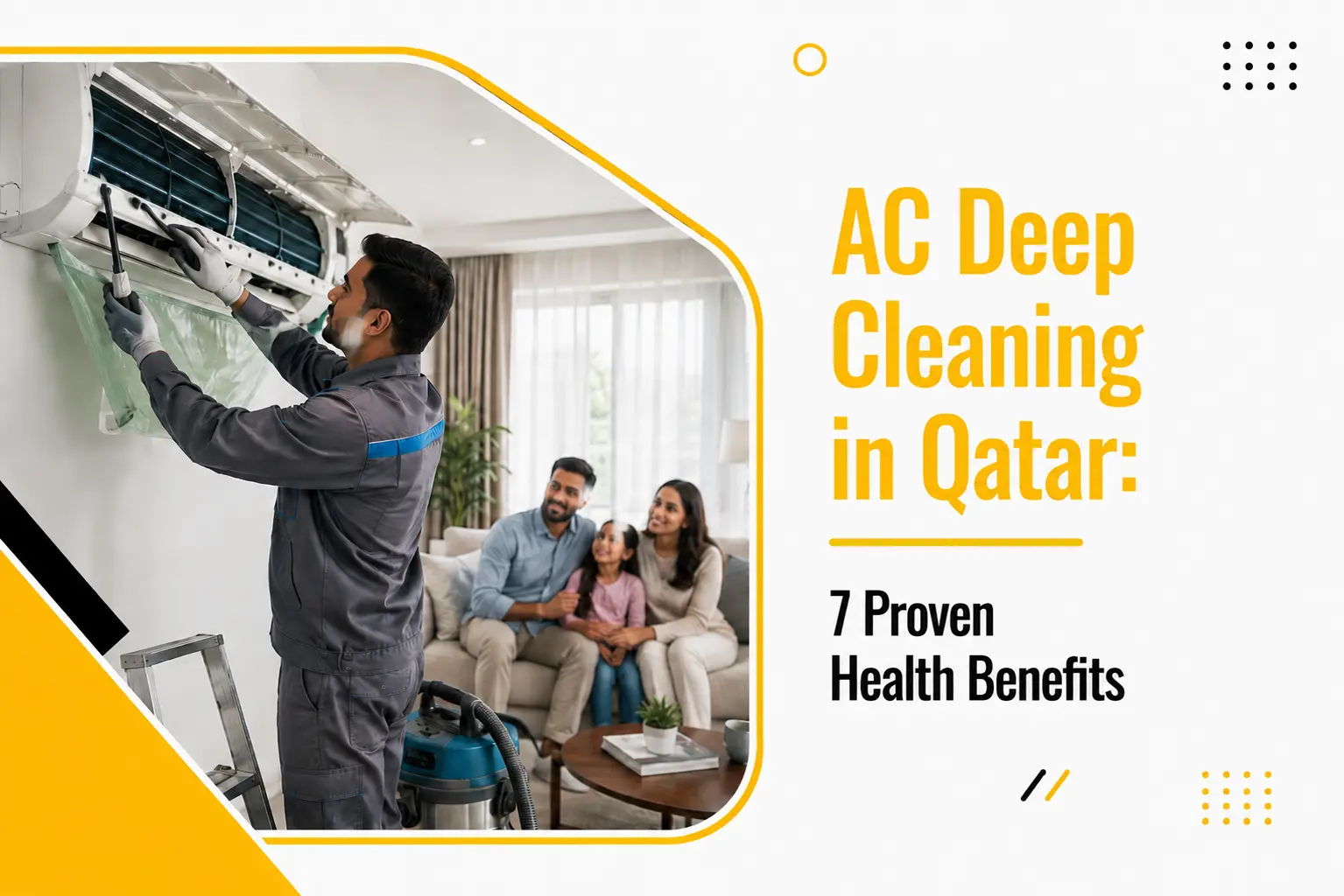 AC Deep Cleaning in Qatar: 7 Proven Health Benefits