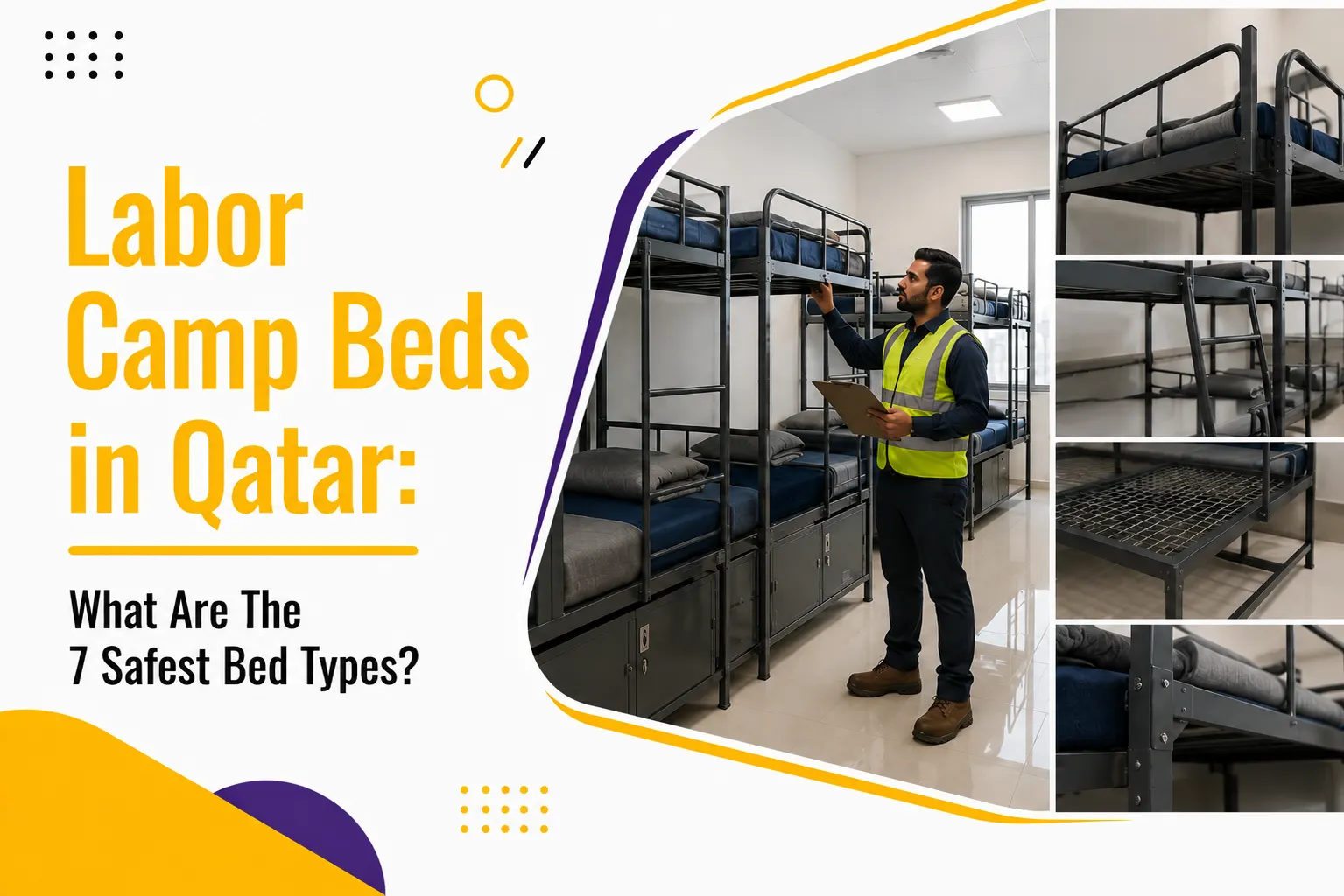 Labor Camp Beds in Qatar: What Are the 7 Safest Bed Types?