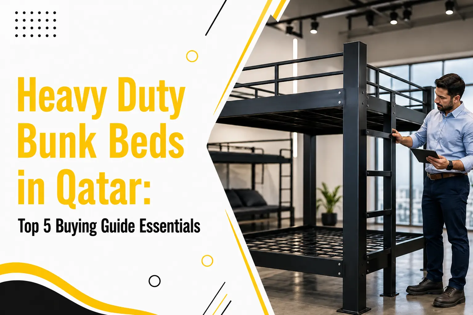 Heavy Duty Bunk Beds in Qatar: Top 5 Buying Essentials