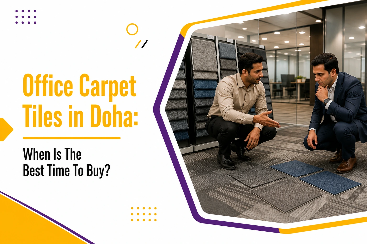 Office Carpet Tiles in Doha: When Is The Best Time To Buy?