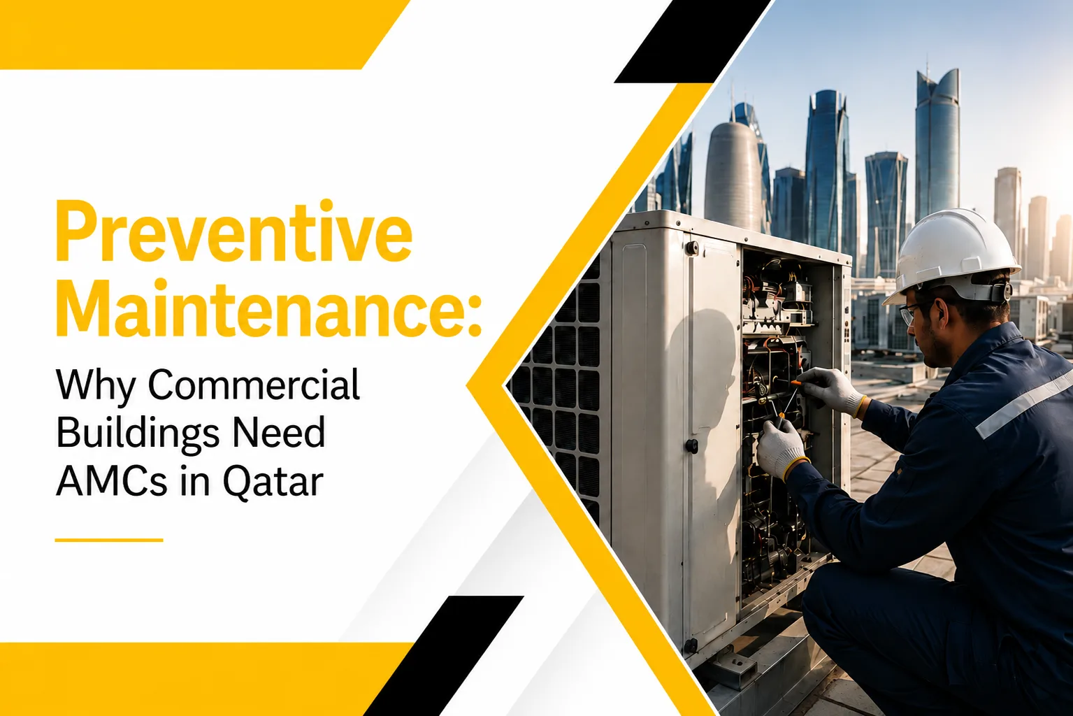 Preventive Maintenance: Why Commercial Buildings Need AMCs