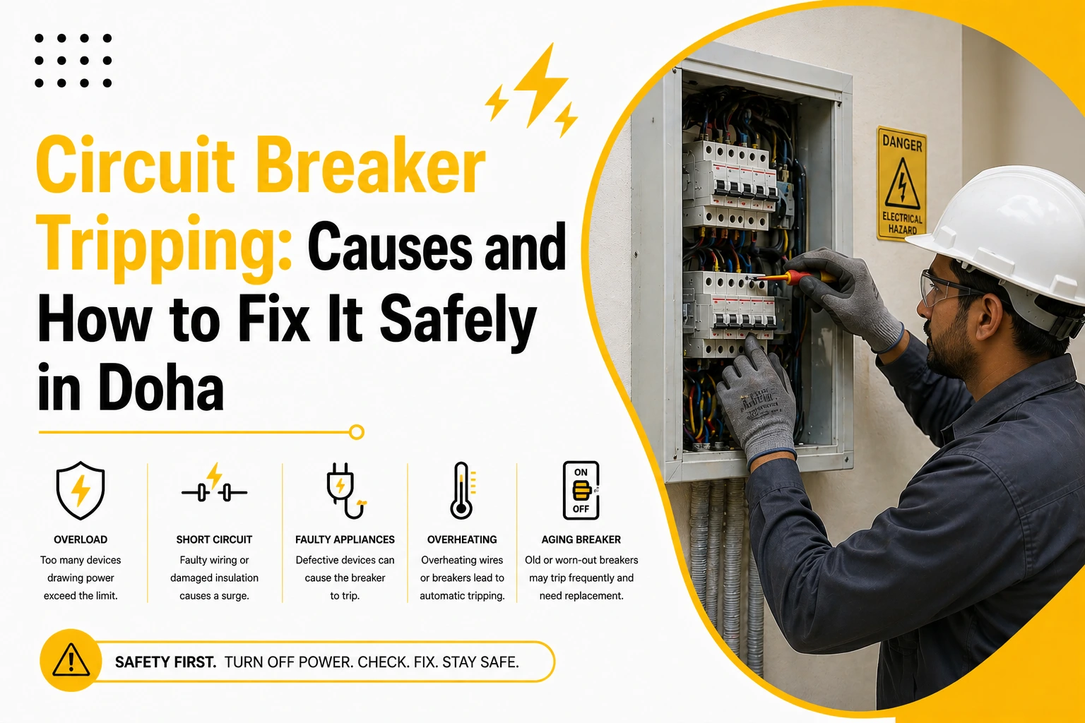 Circuit Breaker Tripping: Causes and Solutions in Doha