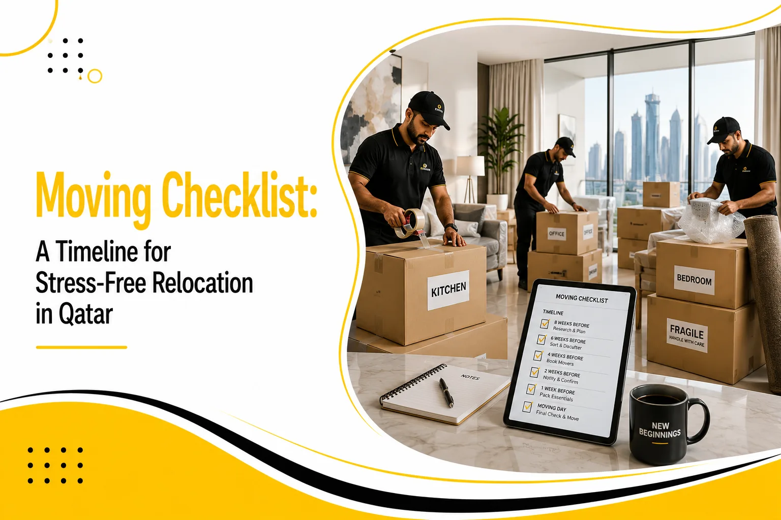 Moving Checklist for a Stress-Free Relocation in Qatar