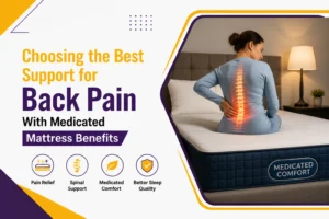 Medicated Mattress Benefits for Better Back Pain Support