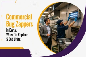 Commercial Bug Zappers in Doha: 5 Signs to Replace Old Units