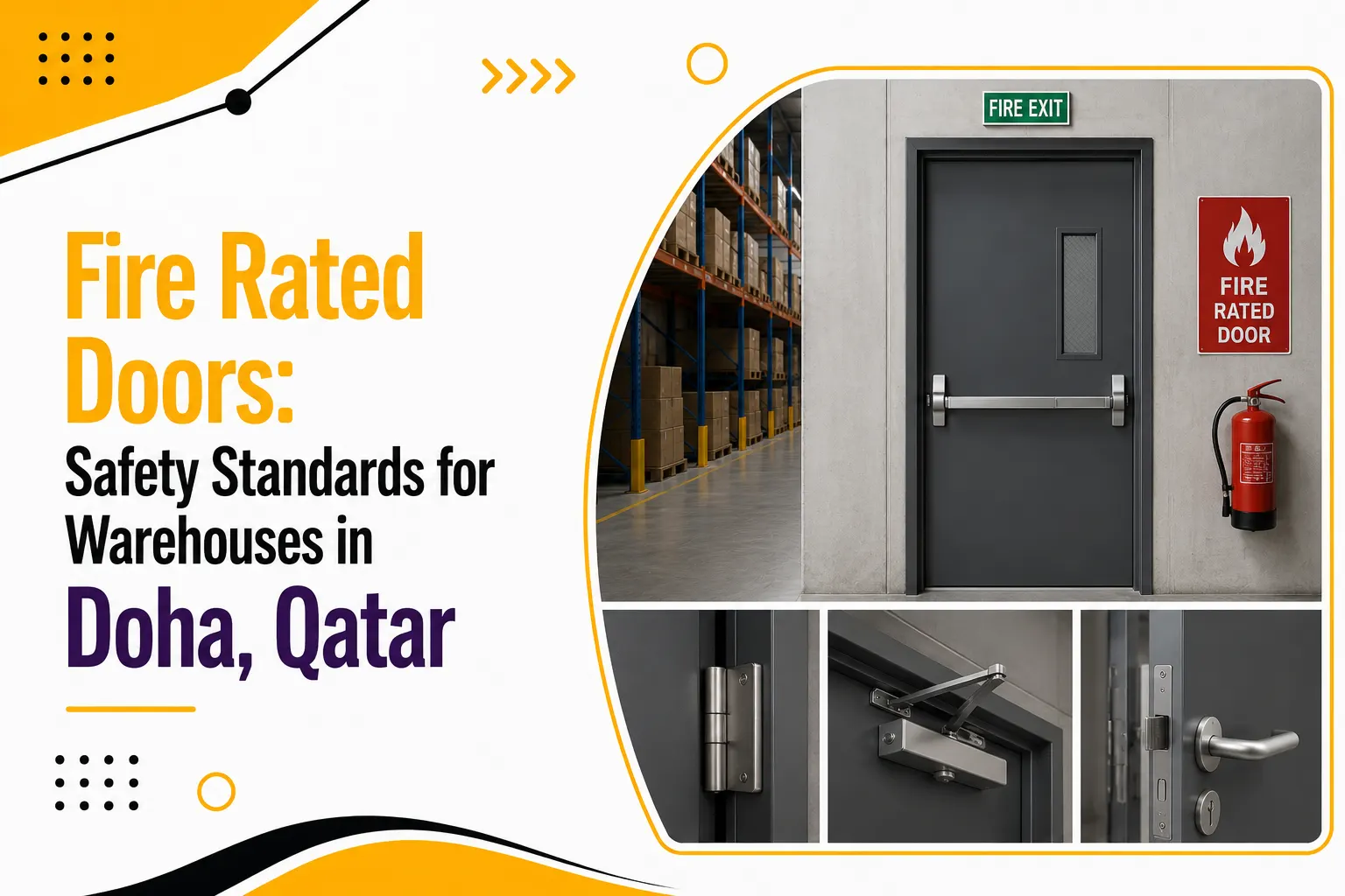 Fire Rated Doors: Warehouse Safety Standards in Doha, Qatar