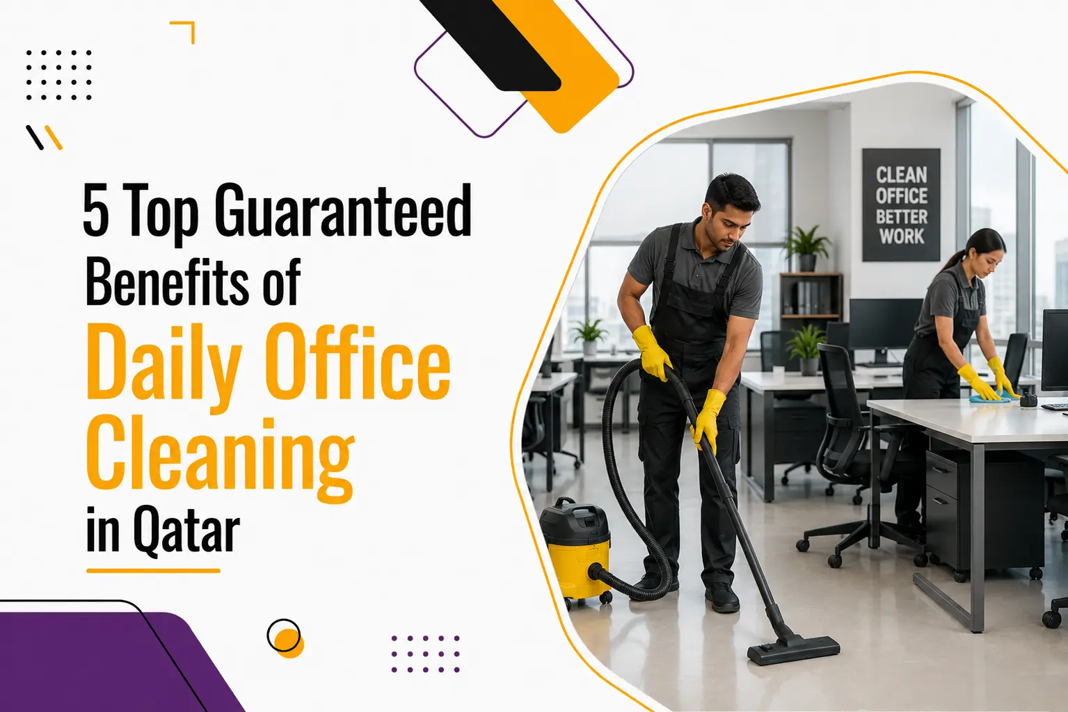 Office Cleaning in Qatar: 5 Guaranteed Daily Benefits