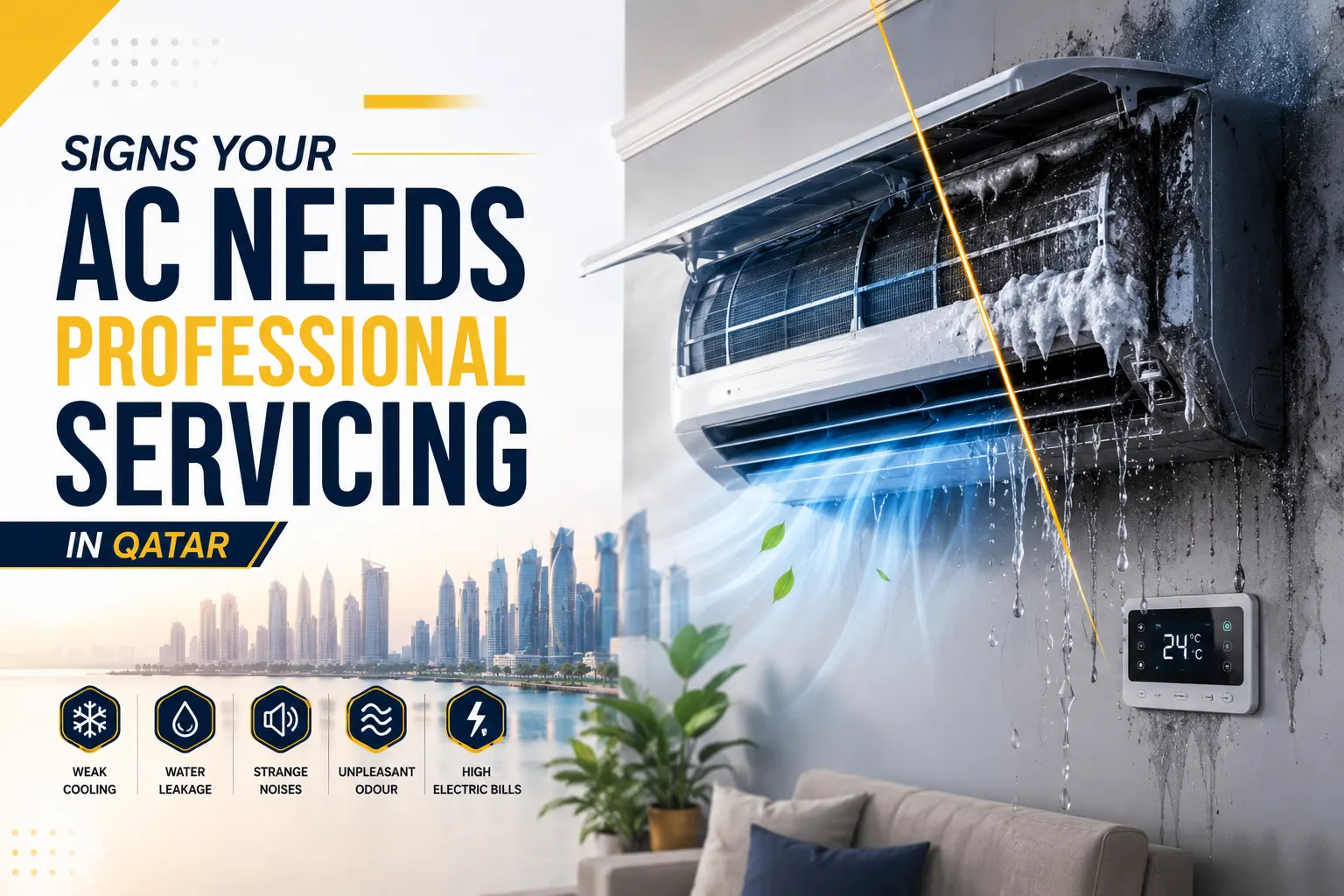 Best AC Repair in Doha: Signs Your AC Needs Servicing