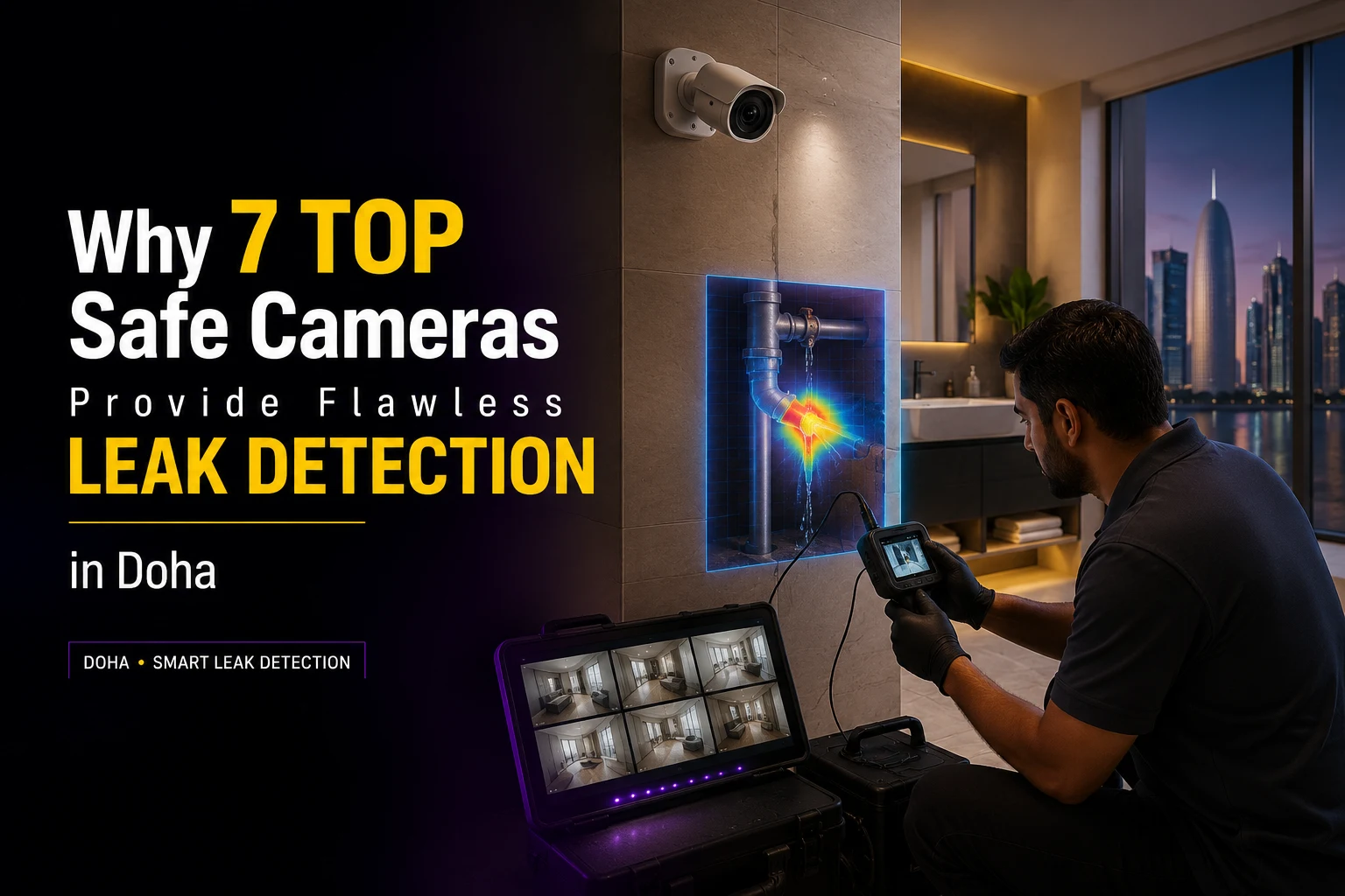 Leak Detection in Doha: 7 Safe Cameras for Better Detection