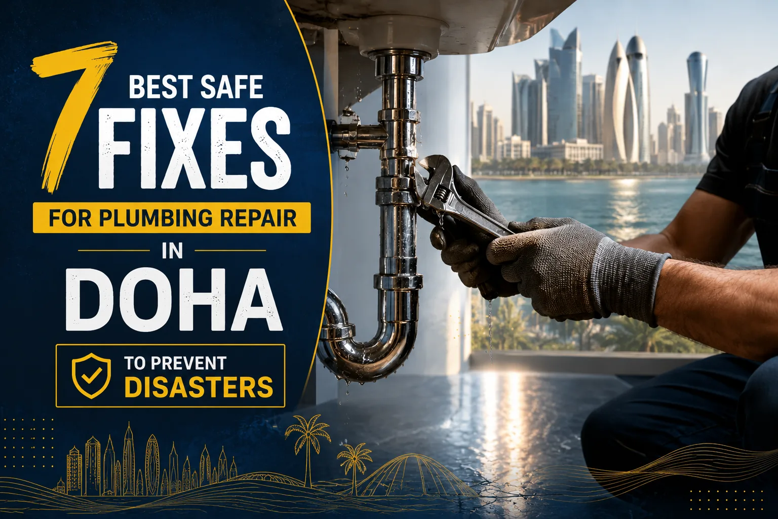 Plumbing Repair in Doha: 7 Safe Fixes to Prevent Disasters