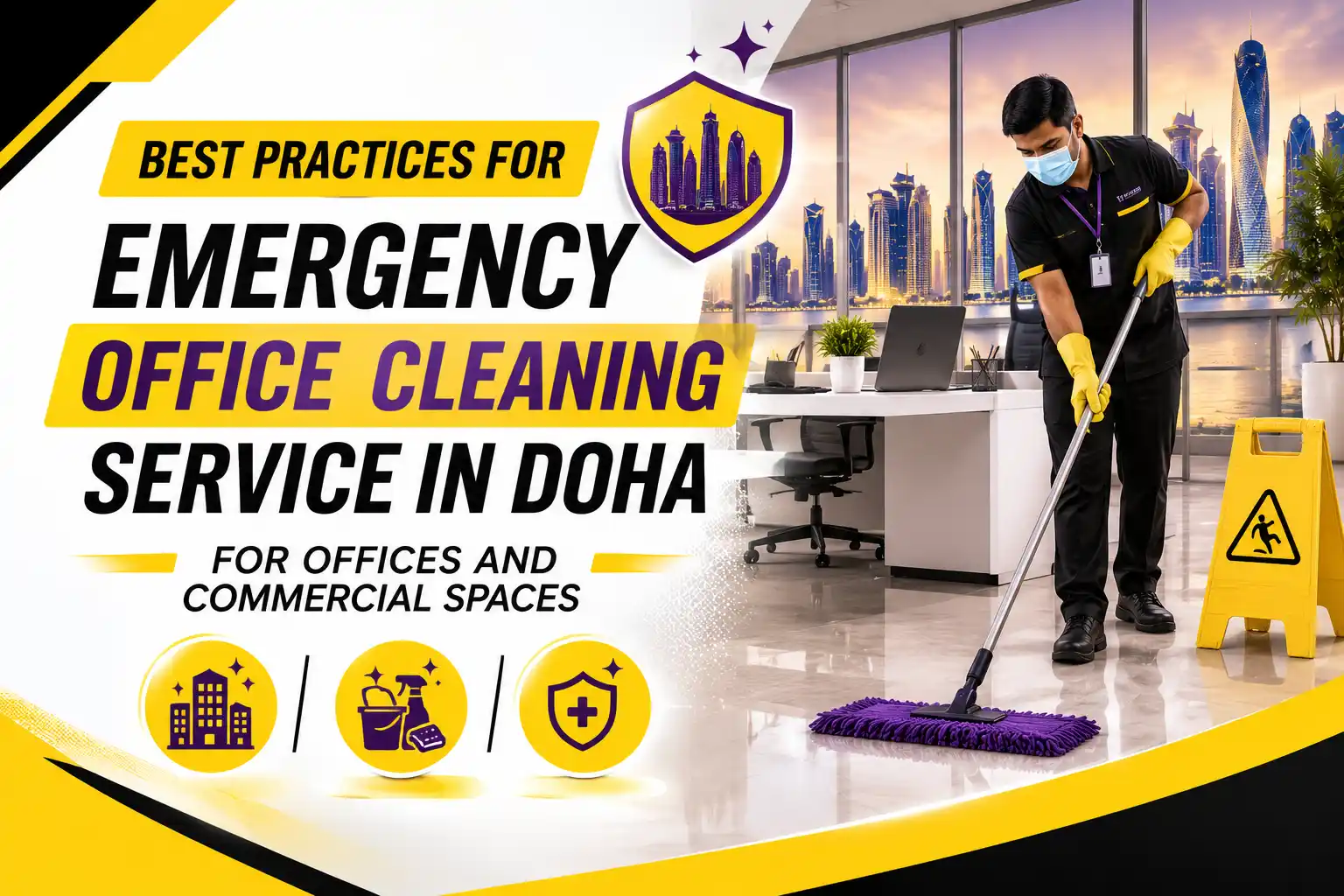 Emergency Office Cleaning Service in Doha: Best Practices