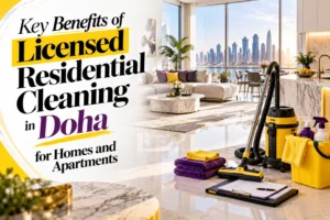 Benefits of Licensed Residential Cleaning in Doha