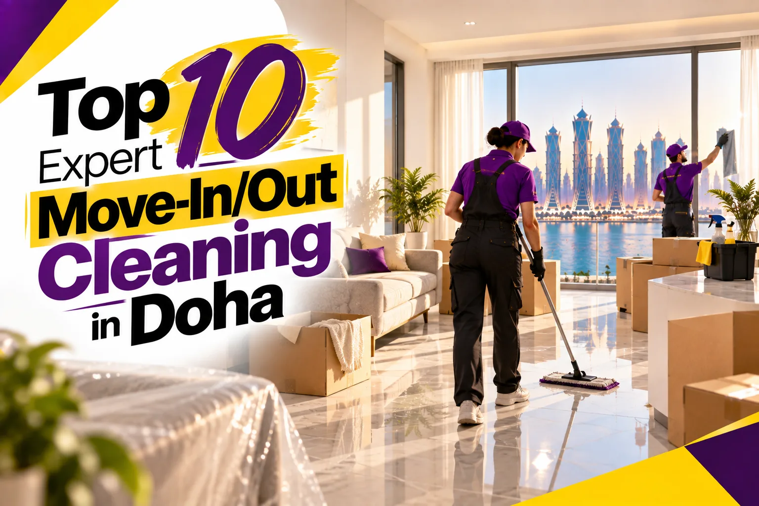 Expert Move In Out Cleaning in Doha | Top 10 Services