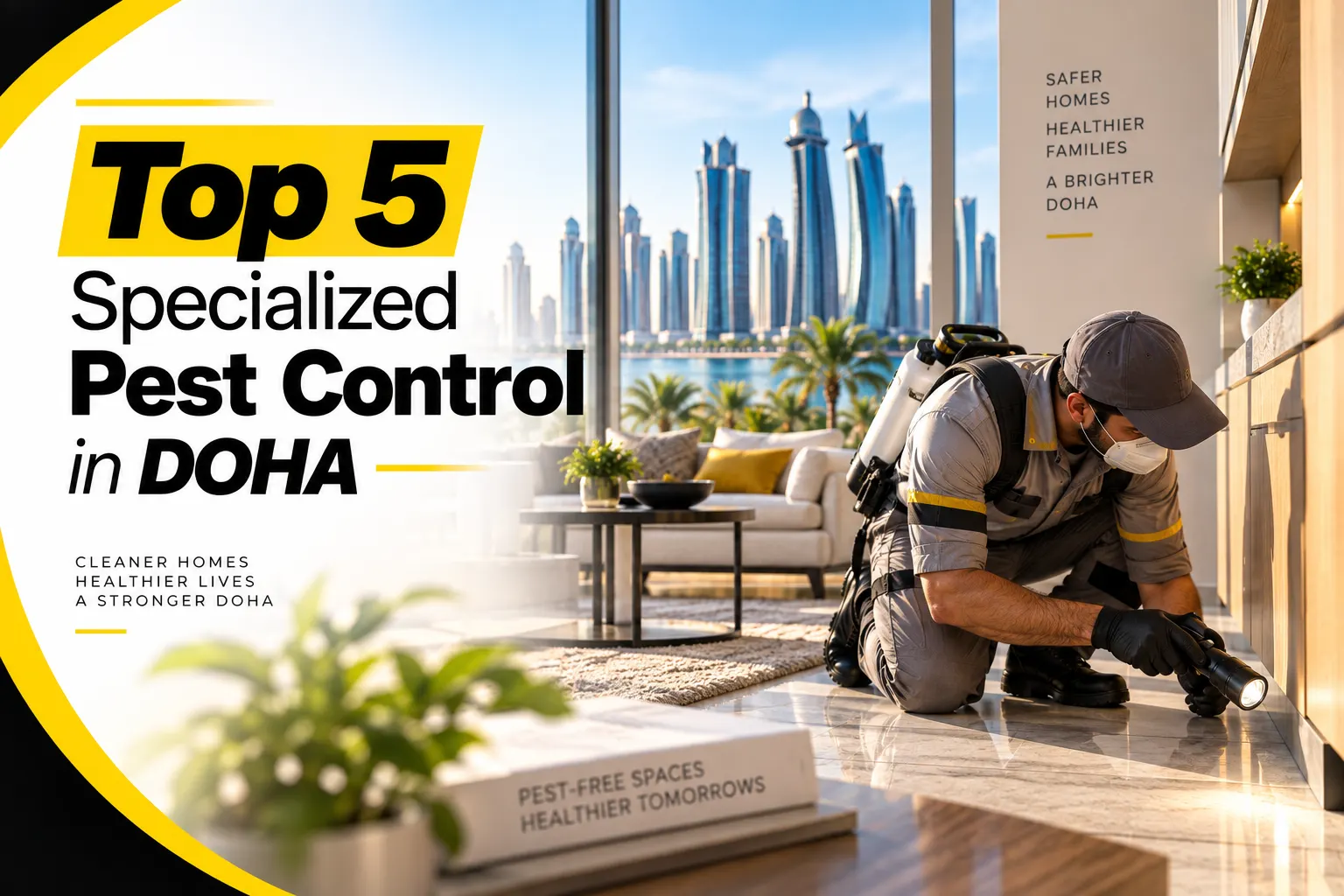 Top 5 Specialized Pest Control in Doha Services